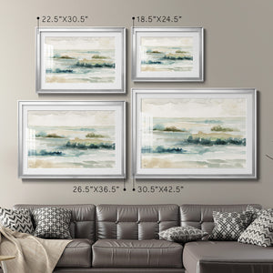 Pastel Panorama - Modern Framed Art Print