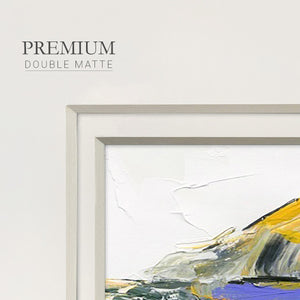 Silent Mountain V Premium Framed Print Double Matboard