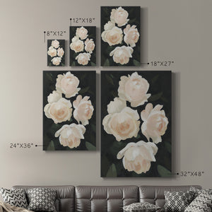 Nighttime Flora I Premium Gallery Wrapped Canvas - Ready to Hang