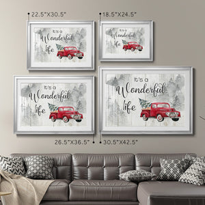 Indigo Kelp I - Modern Framed Art Print