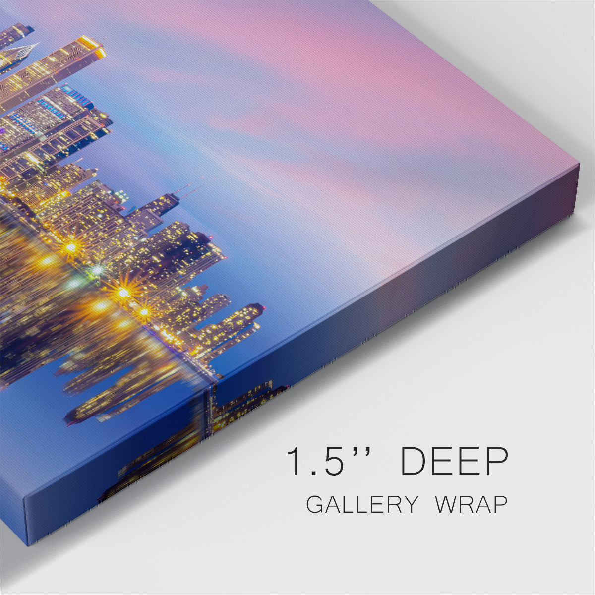 Chicago Skyline VI - Gallery Wrapped Canvas