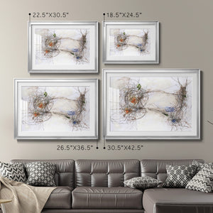 Earth Systems I - Modern Framed Art Print