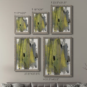 Loft Pastel I - Barnwood Framed Canvas Set