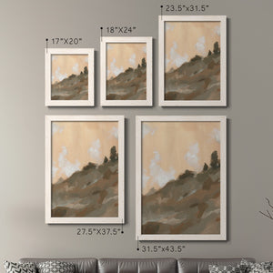 Hillside Walking Path III - Barnwood Framed Canvas Set
