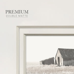 Neutral Barn Premium Framed Print Double Matboard