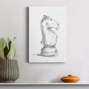 Chess Piece Study I - Canvas Art Print