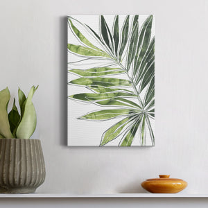 Expressive Palm IV Premium Gallery Wrapped Canvas - Ready to Hang