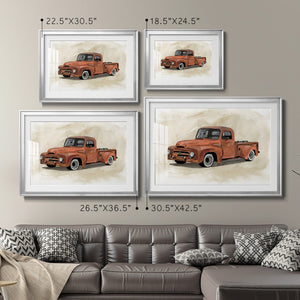 Pickup IV - Modern Framed Art Print