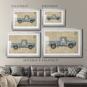 George's '53 Ford - Modern Framed Art Print