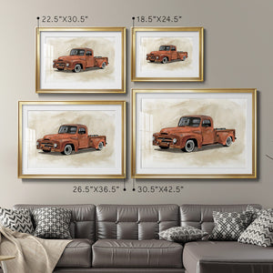 Pickup IV - Modern Framed Art Print