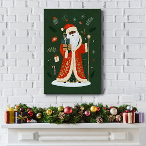 Little St. Nick I Premium Gallery Wrapped Canvas - Ready to Hang