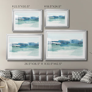 Ultramarine Vista I - Modern Framed Art Print