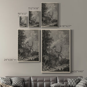 Woodland Deer III Premium Gallery Wrapped Canvas - Ready to Hang