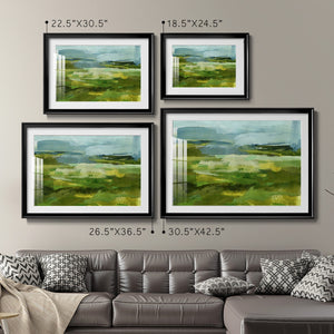 Emerald View I - Modern Framed Art Print