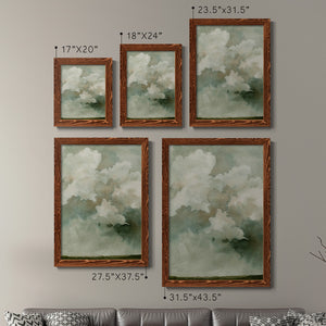 Coming Rain I - Barnwood Framed Canvas Set