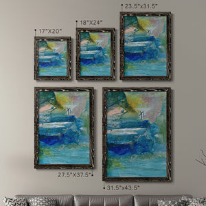 Spring Winds VII - Barnwood Framed Canvas Set