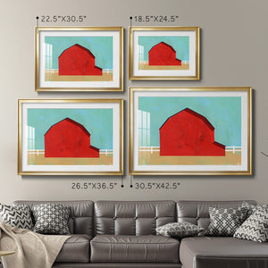 Big Red One I Premium Framed Print - Ready to Hang