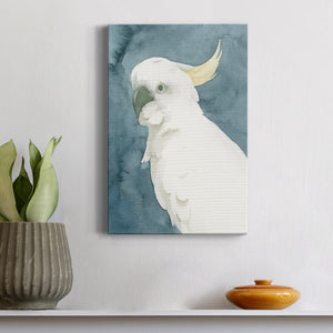 Cockatoo Portrait II Premium Gallery Wrapped Canvas - Ready to Hang