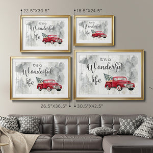 Indigo Kelp I - Modern Framed Art Print