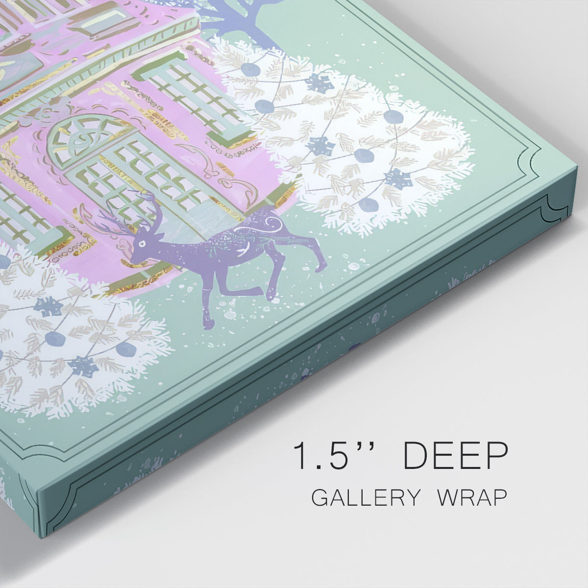 Winter Holidays VI - Gallery Wrapped Canvas