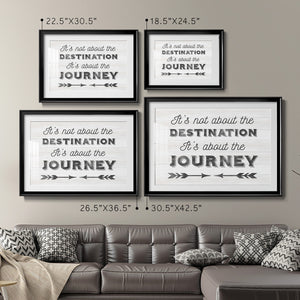 Destination - Modern Framed Art Print