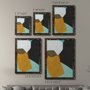 Graphica I - Barnwood Framed Canvas Set