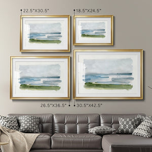 Coastline Splash II - Modern Framed Art Print