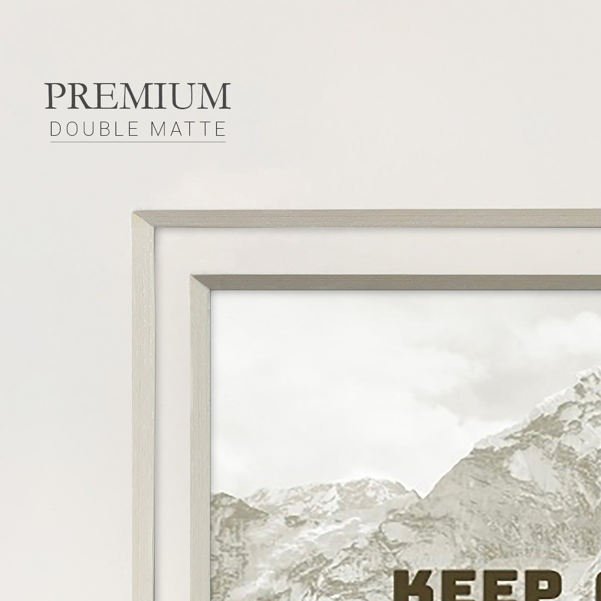 BroInspo VIII Premium Framed Print Double Matboard