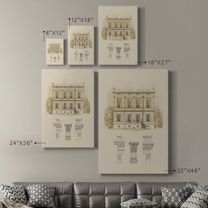 Estate & Plan IV - Canvas Art Print