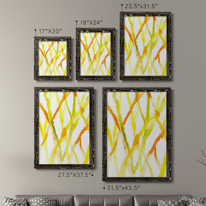 Runnel III - Barnwood Framed Canvas Set