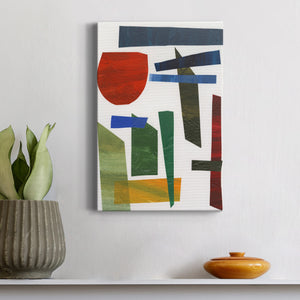 Colorful Shapes II Premium Gallery Wrapped Canvas - Ready to Hang