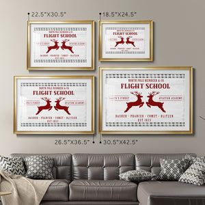Flight School - Modern Framed Art Print