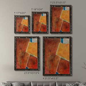 Primary Connection I - Barnwood Framed Canvas Set