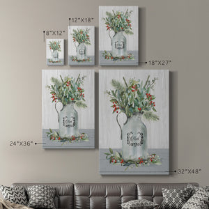 Farmhouse Christmas Noel Premium Gallery Wrapped Canvas - Ready to Hang