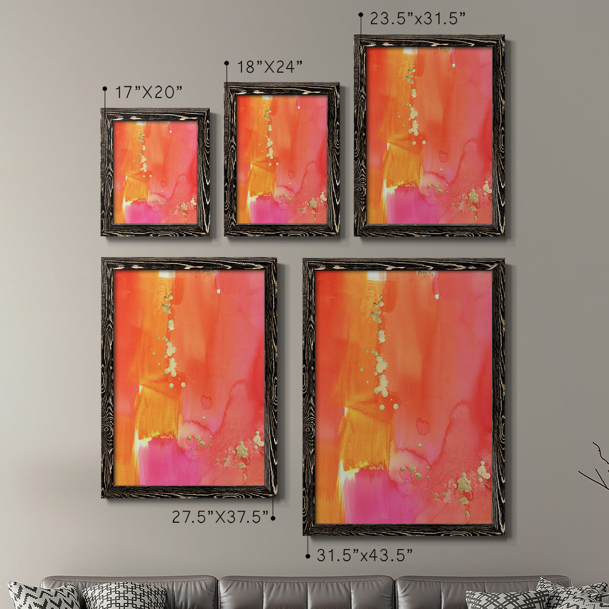 Mythological III - Premium Framed Canvas 2 Piece Set - Ready to Hang