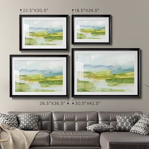 Watery Lowlands I Premium Framed Print - Ready to Hang