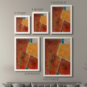 Primary Connection I - Barnwood Framed Canvas Set