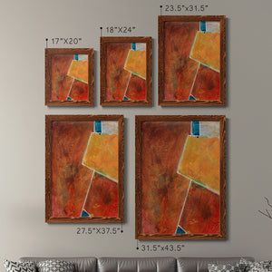 Primary Connection I - Barnwood Framed Canvas Set