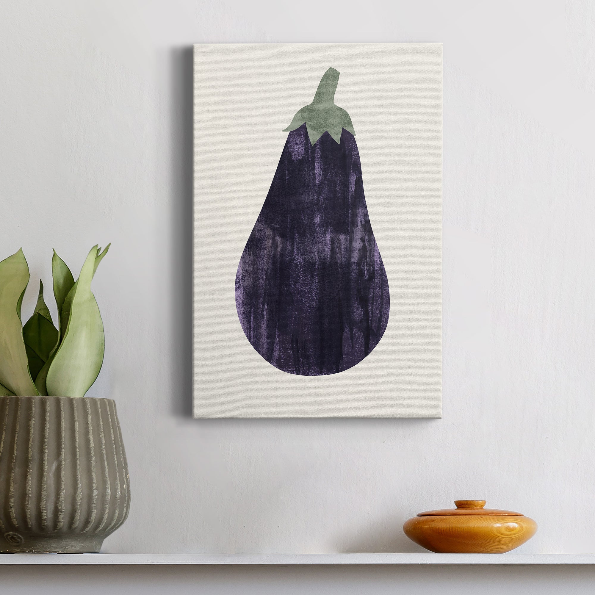 Organic Veg VIII Premium Gallery Wrapped Canvas - Ready to Hang