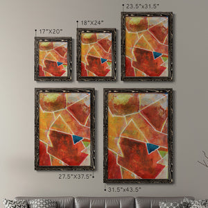 Primary Connection VII - Barnwood Framed Canvas Set