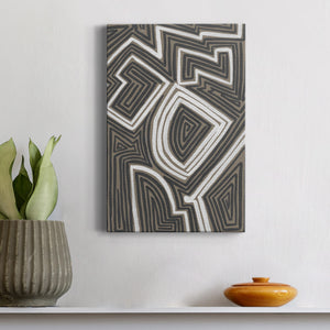Abstract Maze III Premium Gallery Wrapped Canvas - Ready to Hang