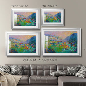 Embraced - Modern Framed Art Print