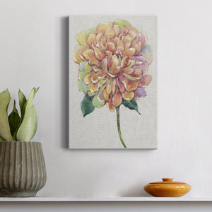 Multicolor Floral I Premium Gallery Wrapped Canvas - Ready to Hang
