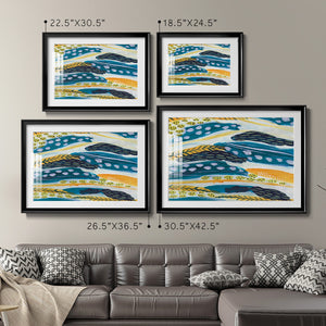 Feathery IV - Modern Framed Art Print
