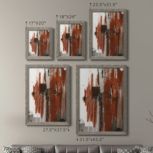 Loft Pastel V - Barnwood Framed Canvas Set