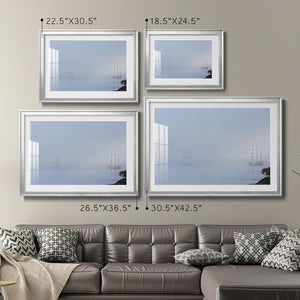 In the Mist - Modern Framed Art Print