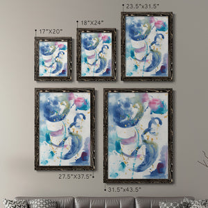 Fiesta I - Barnwood Framed Canvas Set