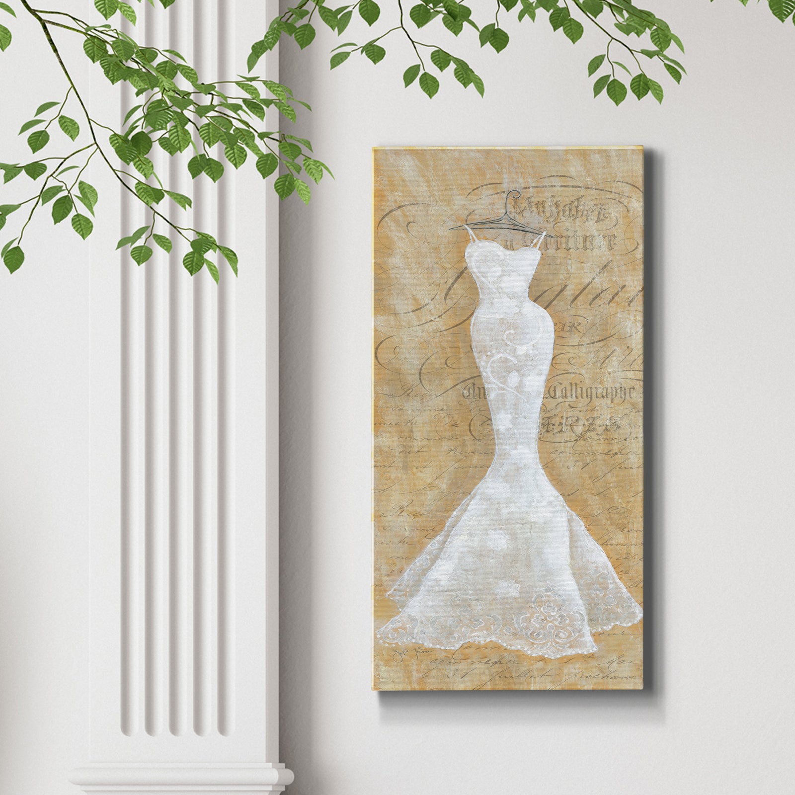 Silver Wedding IV - Canvas Art Print