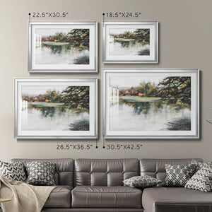 Upon Reflection - Modern Framed Art Print