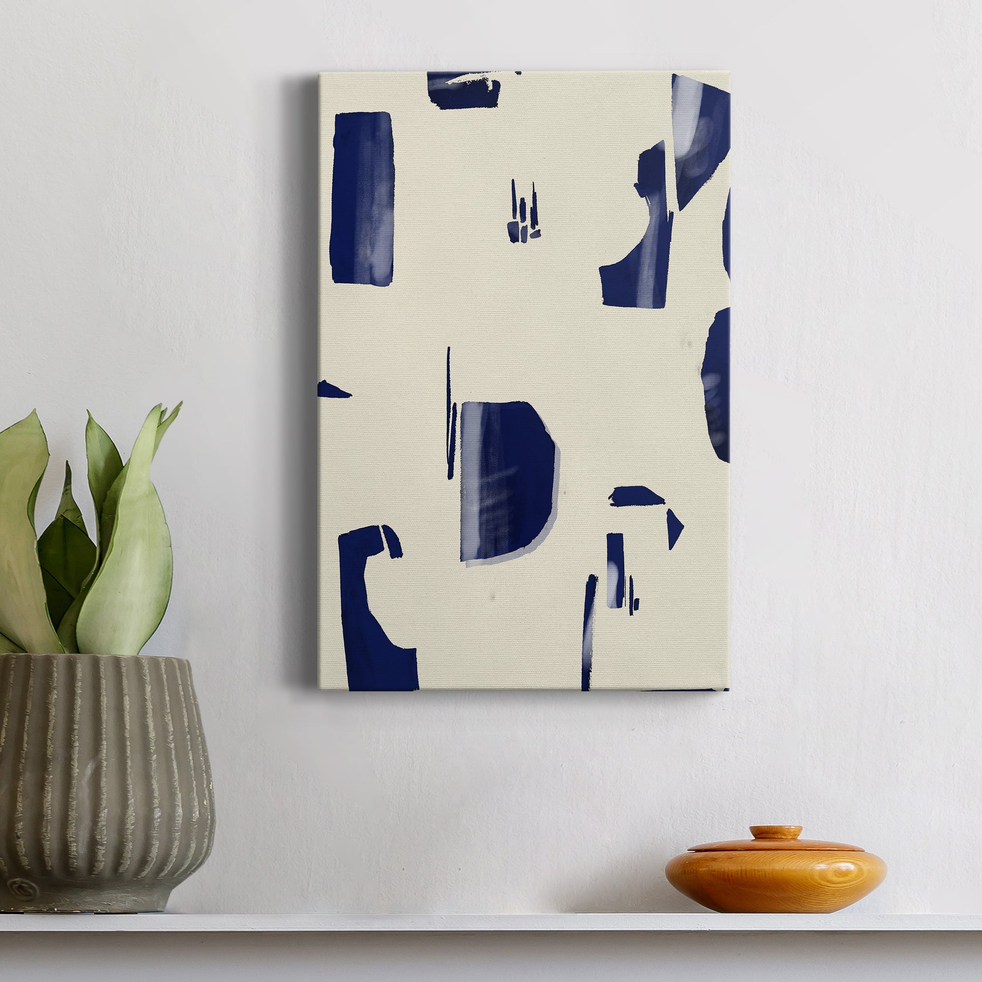 Fragment Abstraction II Premium Gallery Wrapped Canvas - Ready to Hang